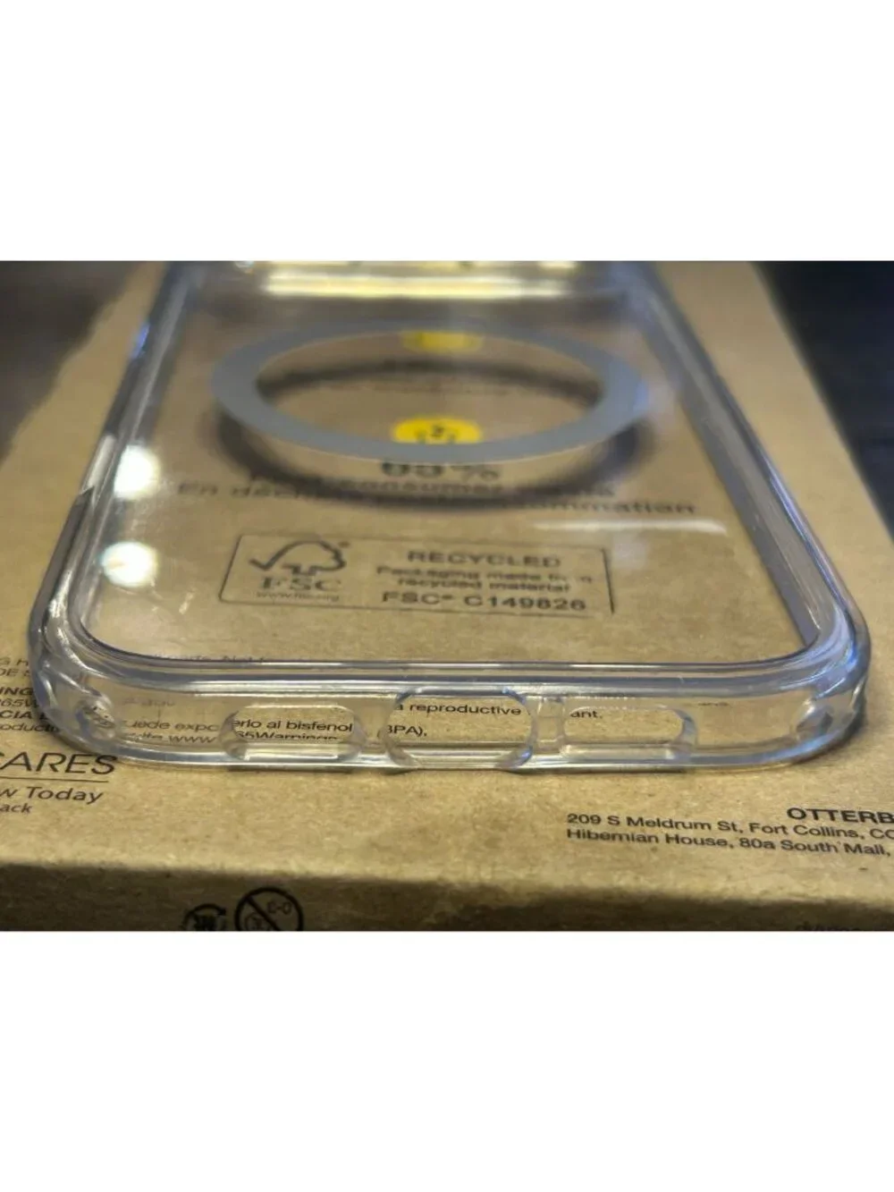 OtterBox Symmetry Clear MagSafe Case for iPhone 17 Air Ultra Thin Camera Control